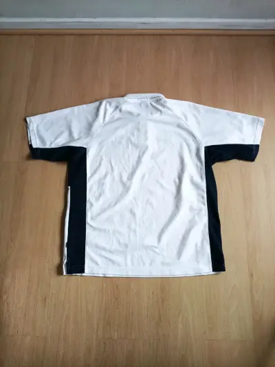 Polera Nike Basketball blanca y negra - miniatura 4