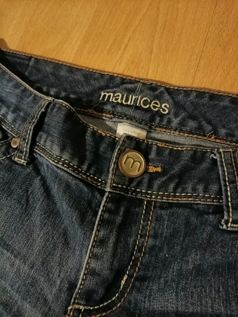 Jeans de mezclilla azul para mujer Maurices - 2
