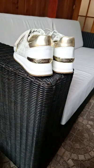 Zapatillas urbanas Michael Kors mujer beige - miniatura 3