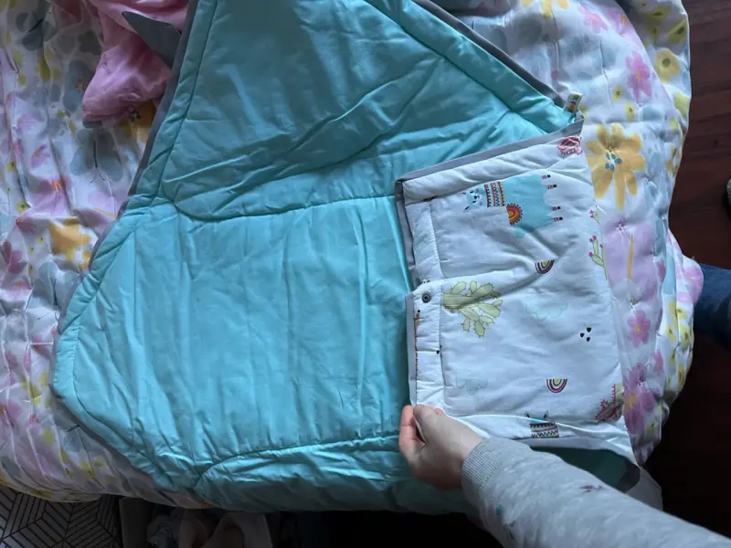 Saco de dormir para bebé con diseño de llamas - 3