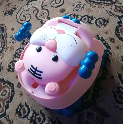 Bacinica infantil Baby Babie rosa con diseño de oso - miniatura 2