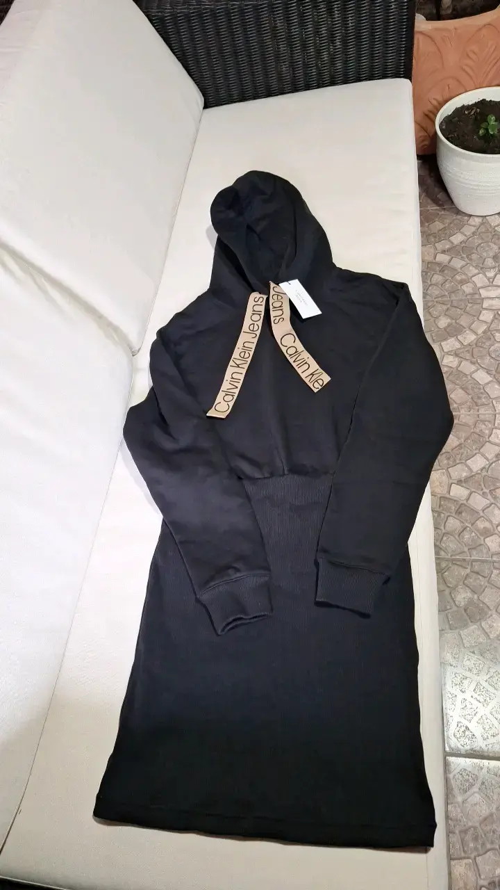 Vestido negro casual Calvin Klein - 2