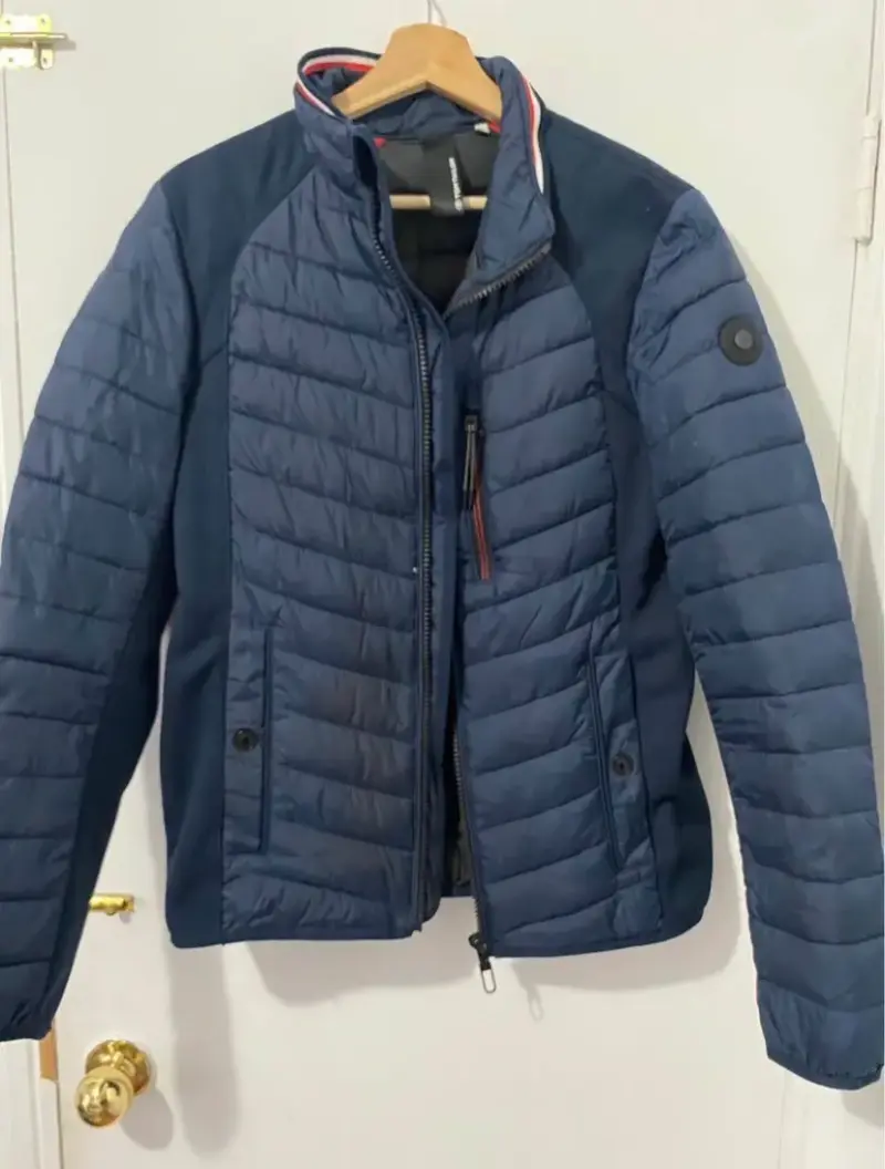 Chaqueta acolchada azul Tom Tailor para hombre - 1