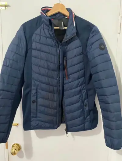 Chaqueta acolchada azul Tom Tailor para hombre - miniatura 1