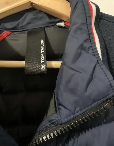 Chaqueta acolchada azul Tom Tailor para hombre - miniatura 2