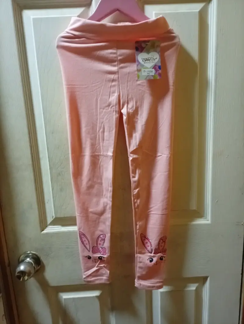 Leggings de niña con estampado colorido - 2
