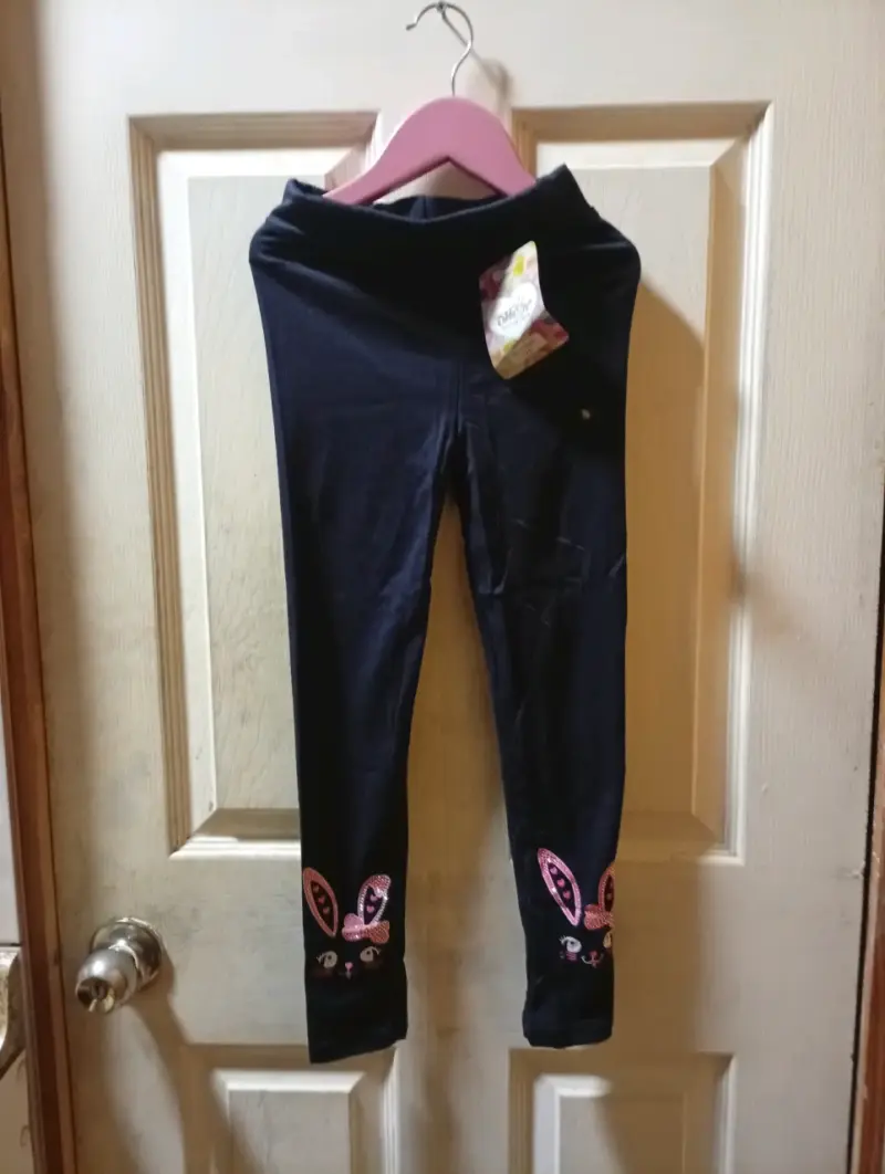 Leggings de niña con estampado colorido - 3