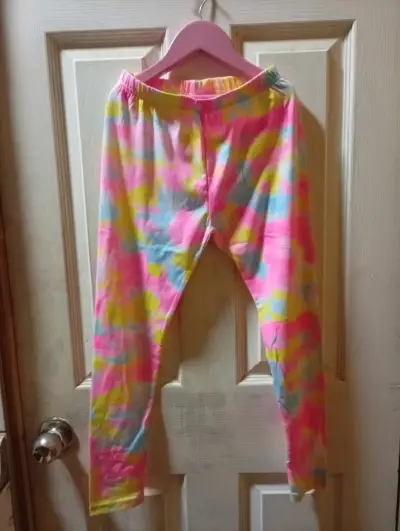 Leggings de niña con estampado colorido - miniatura 4