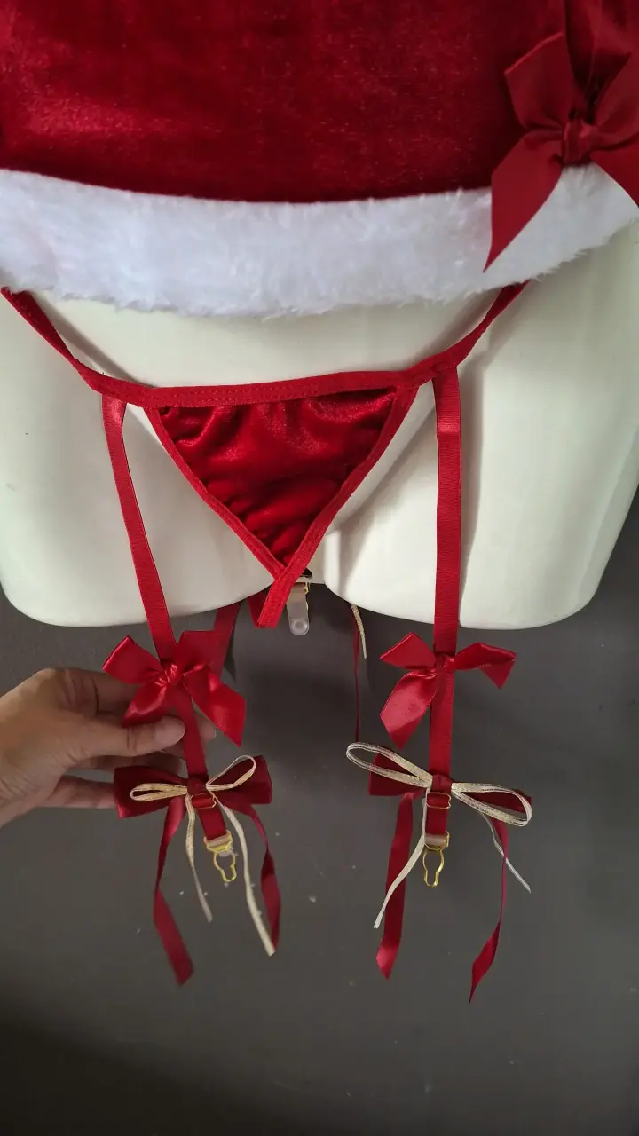 Disfraz de Navidad para Mujer con Orejas de Conejo - 4