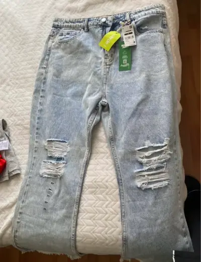 Jeans Crop Flare Americano Tiro Alto - miniatura 3