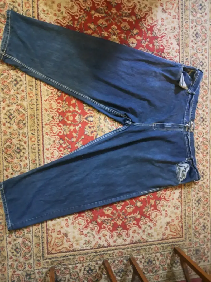 Jeans de mezclilla baggy - 1