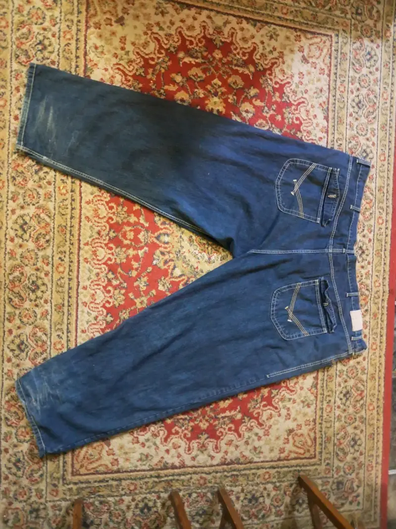 Jeans de mezclilla baggy - 2