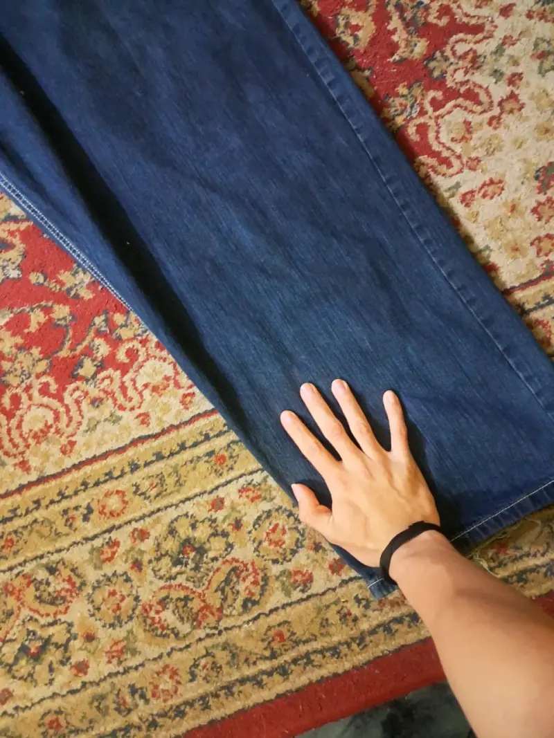 Jeans de mezclilla baggy - 3