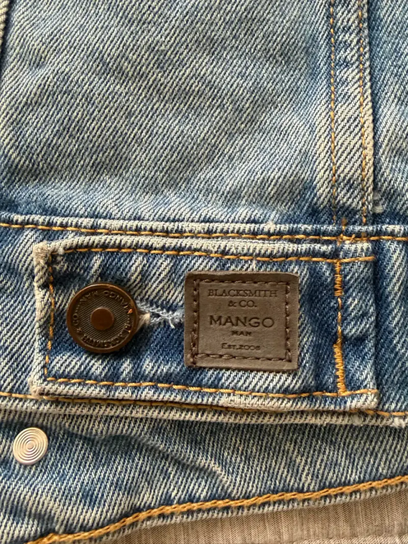 Chaqueta de mezclilla Mango para hombre - 3