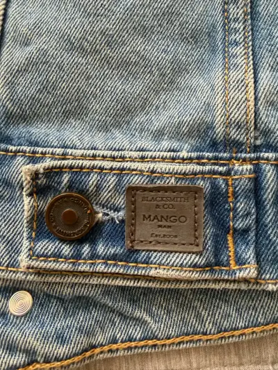 Chaqueta de mezclilla Mango para hombre - miniatura 3