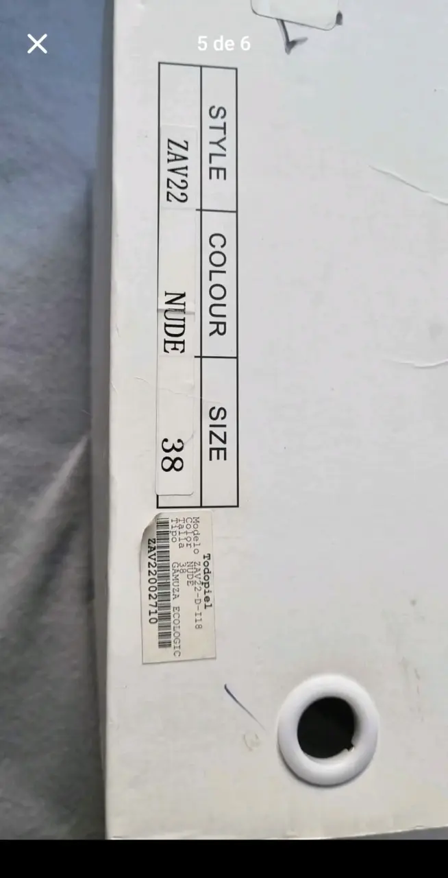 Botines de cuero burdeos Todopiel talla 38 - 2