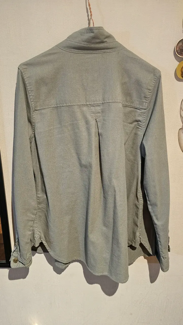 Chaqueta verde militar para mujer Origami - 3