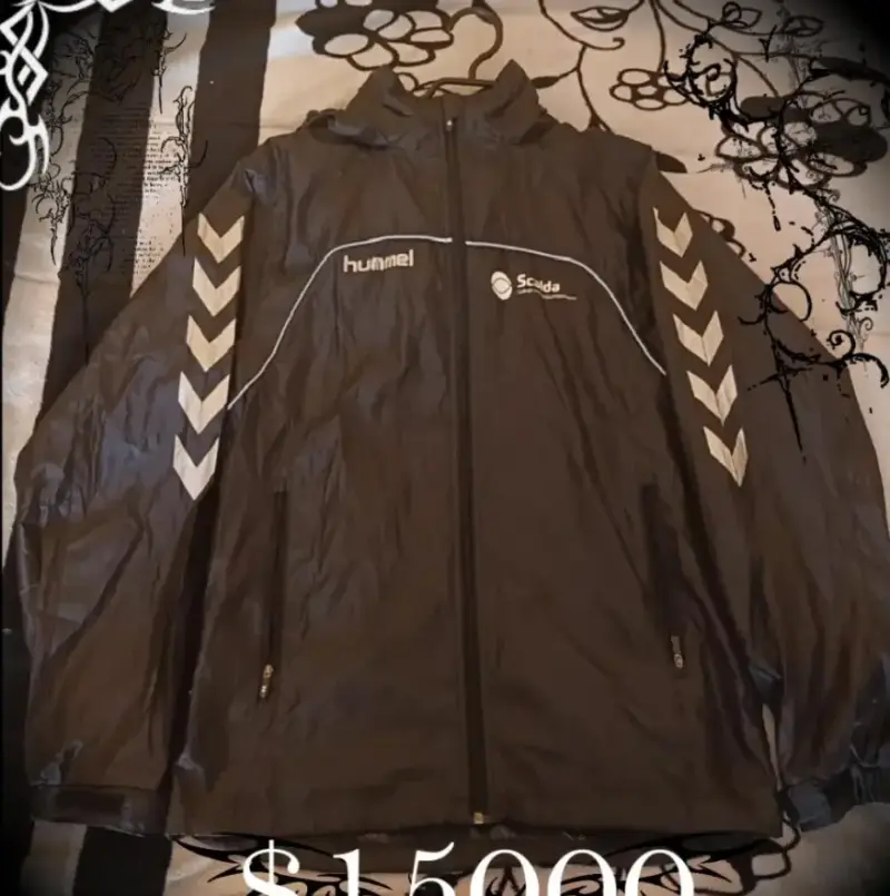 Cortavientos negro Y2K Hummel - 2