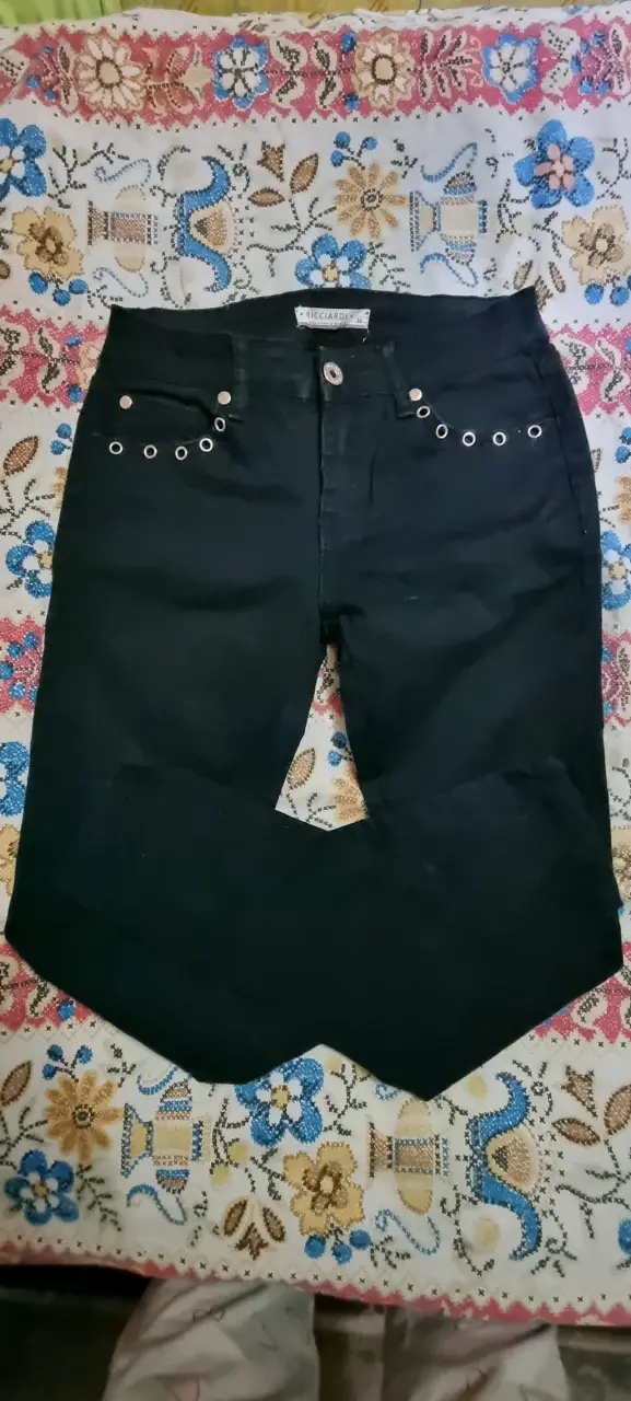 Jeans negros Ricciardi talla 36 - 3