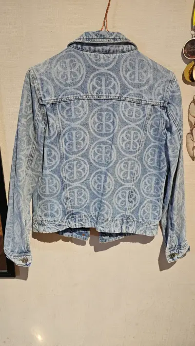 Chaqueta de mezclilla Cecilia Bolocco estampada - miniatura 1