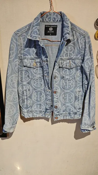 Chaqueta de mezclilla Cecilia Bolocco estampada - miniatura 4
