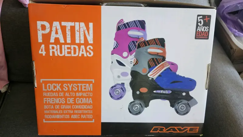Patines ajustables para niños talla M - 4