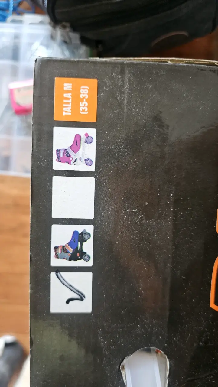 Patines ajustables para niños talla M - 5