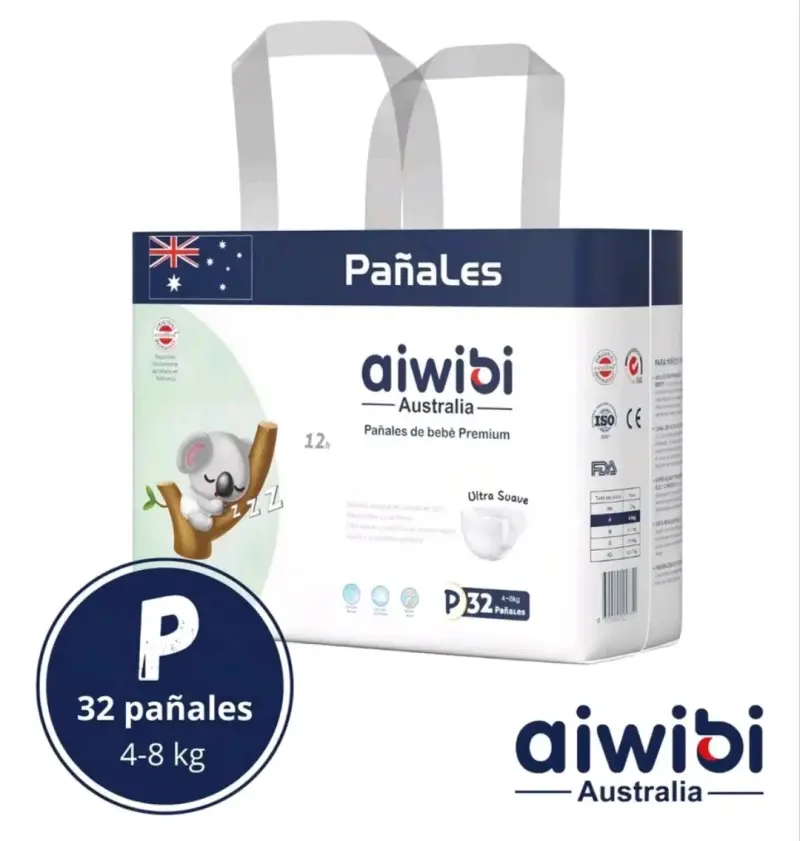 Pañales Aiwibi Australia Premium 32 unidades - 2