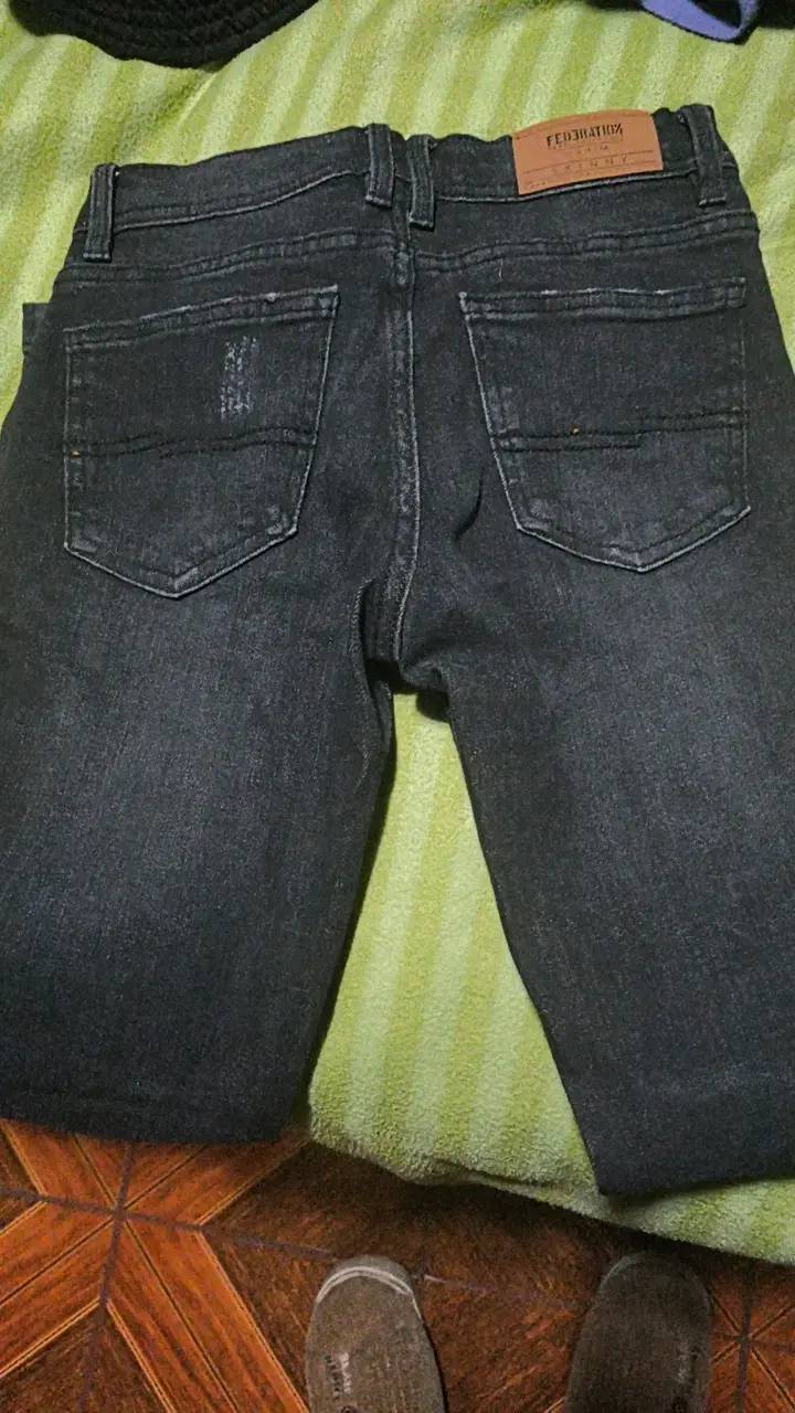Jeans negros desgastados para niño - 2