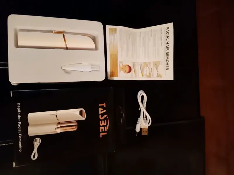 Depilador facial femenino Tasbel con luz LED - 2