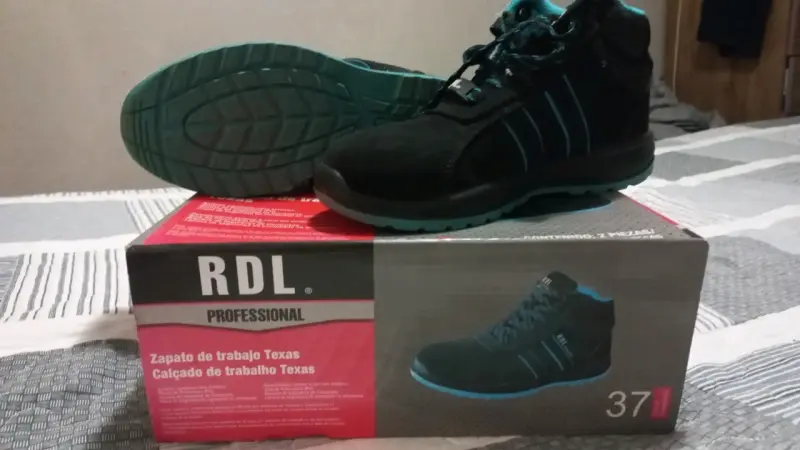 Zapatos de trabajo RDL Professional negros