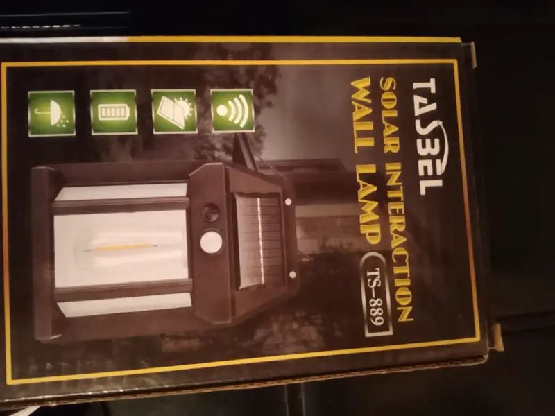 Lámpara de Pared Solar Tasbel TS-889 - 2