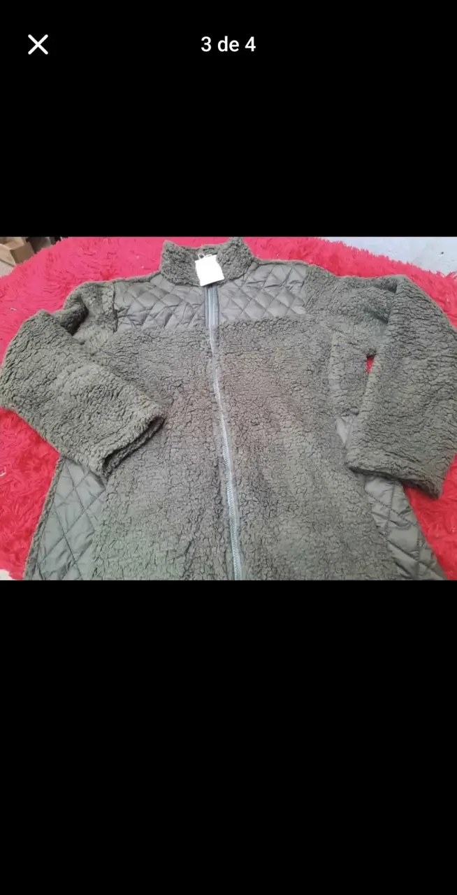 Chaqueta de lana gris para hombre