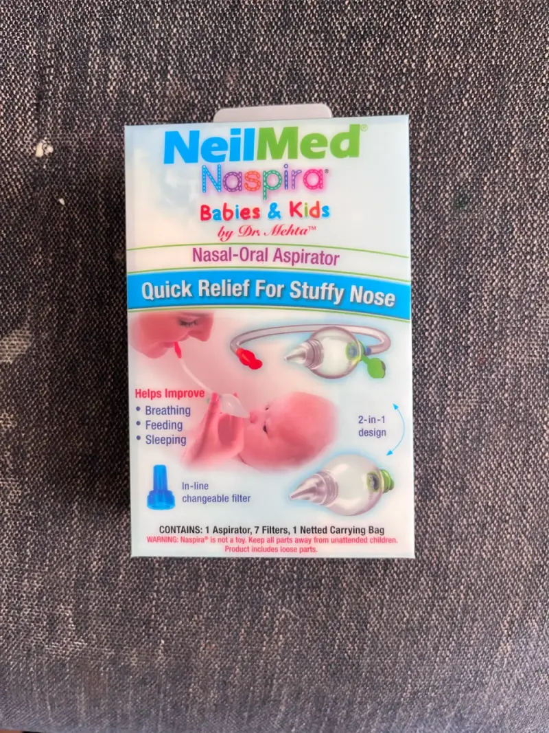 Aspirador nasal-oral NeilMed Naspira para bebés - 2