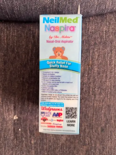 Aspirador nasal-oral NeilMed Naspira para bebés - miniatura 4