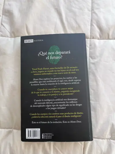 Libro Homo Deus de Yuval Noah Harari - miniatura 1