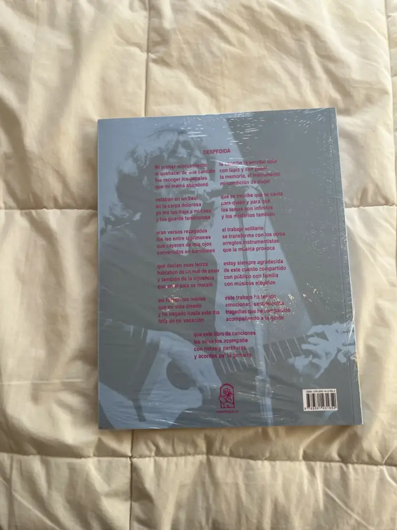 Libro 'Libro de mis Canciones' de Isabel Parra - 2