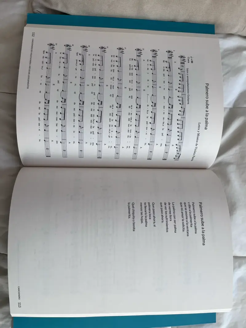 Libro 'Libro de mis Canciones' de Isabel Parra - 3