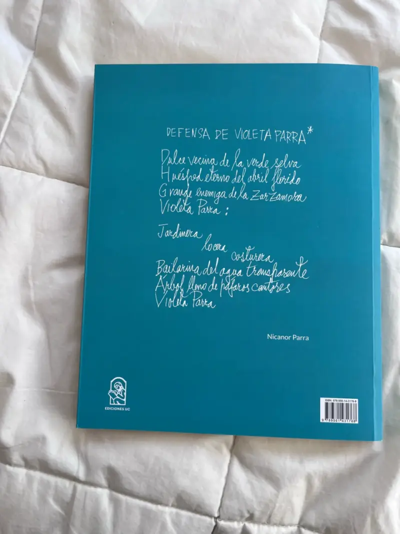 Cancionero Violeta Parra Virtud de los Elementos - 2