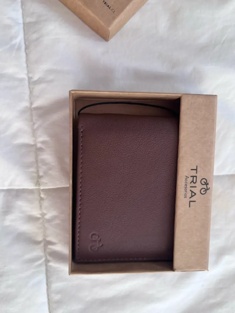 Billetera de Cuero Marrón Trial para Hombre - 2