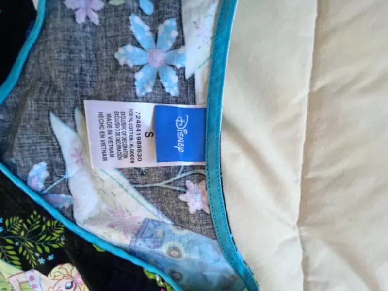 Scrub infantil Disney Frozen estampado floral - 3