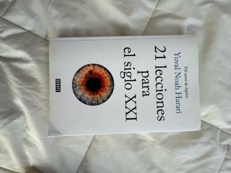 Libro '21 lecciones para el siglo XXI' de Yuval Noah Harari