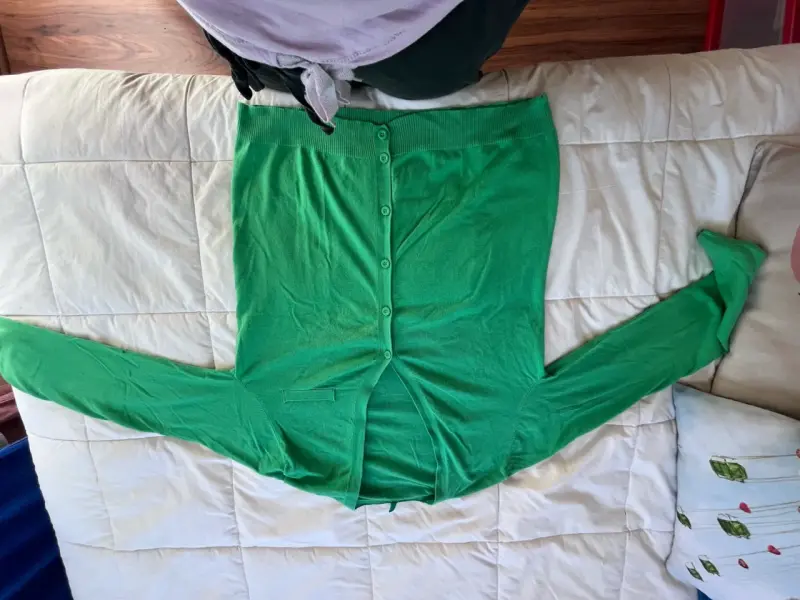 Cardigan verde United Colors of Benetton - 1