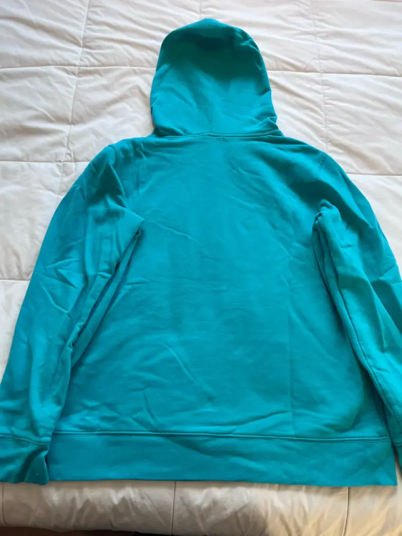Polerón con capucha GAP turquesa para mujer - 4