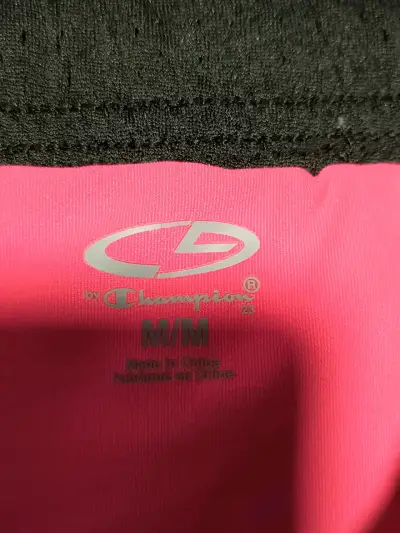 Shorts deportivos negros con rosados Champion - miniatura 4
