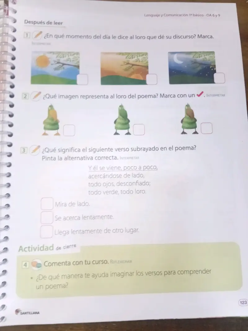 Libro 1ero básico cognita Lenguaje y Comunicación - 3