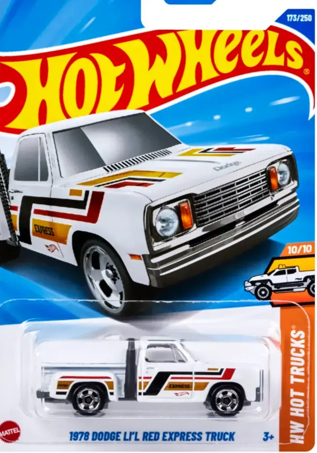 Hot Wheels 1978 Dodge L'il Red Express Truck