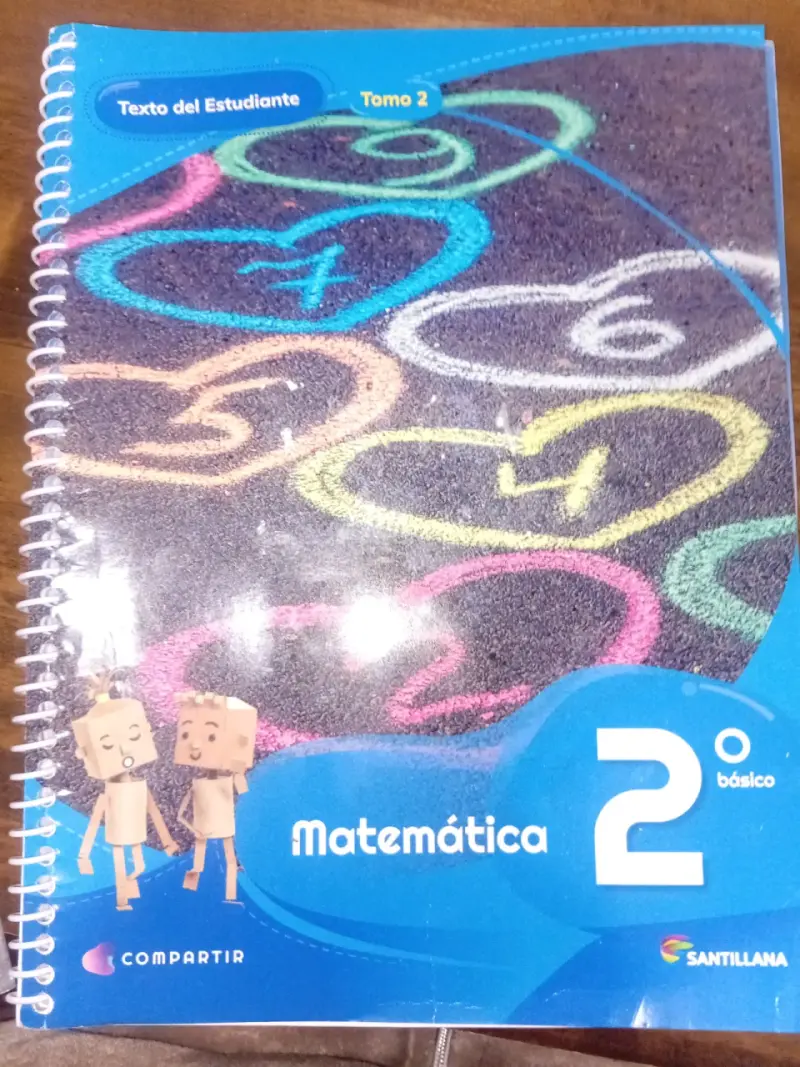 Libro2° Básico de Matemáticas Santillana - 1
