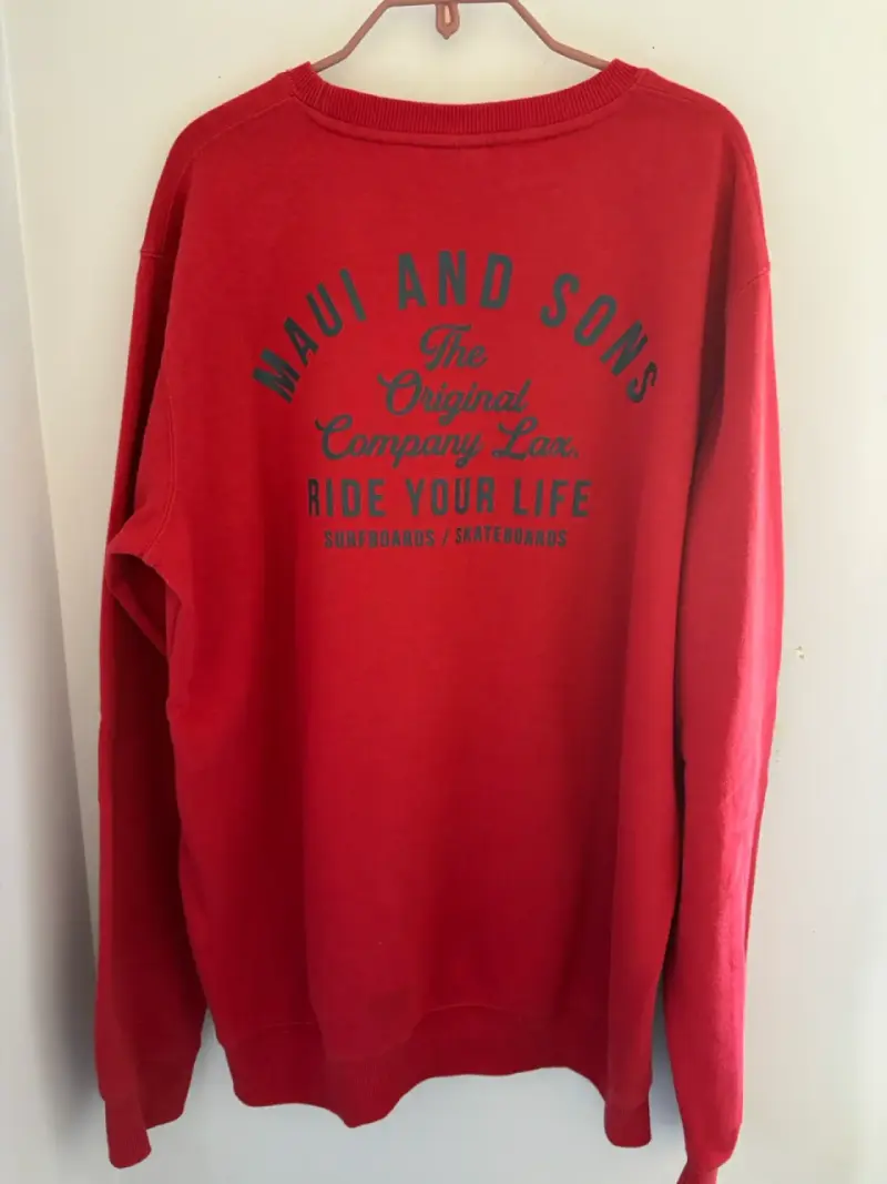 Polerón rojo Maui and Sons para hombre - 2