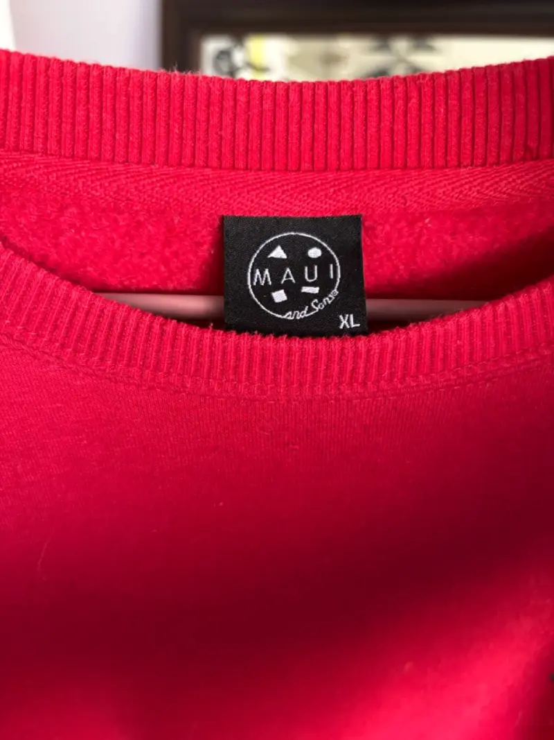 Polerón rojo Maui and Sons para hombre - 3